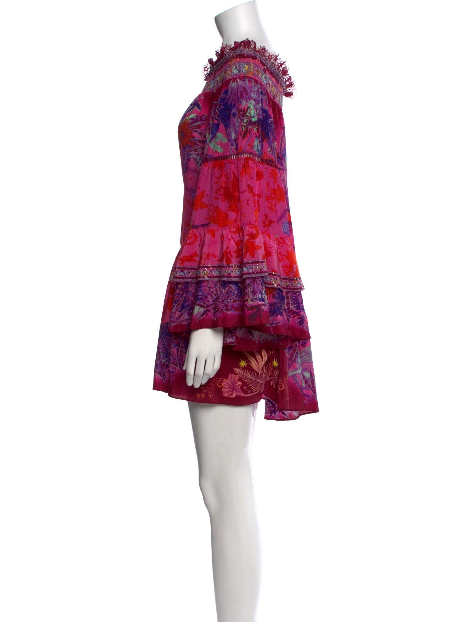 Camilla Silk Mini Dress