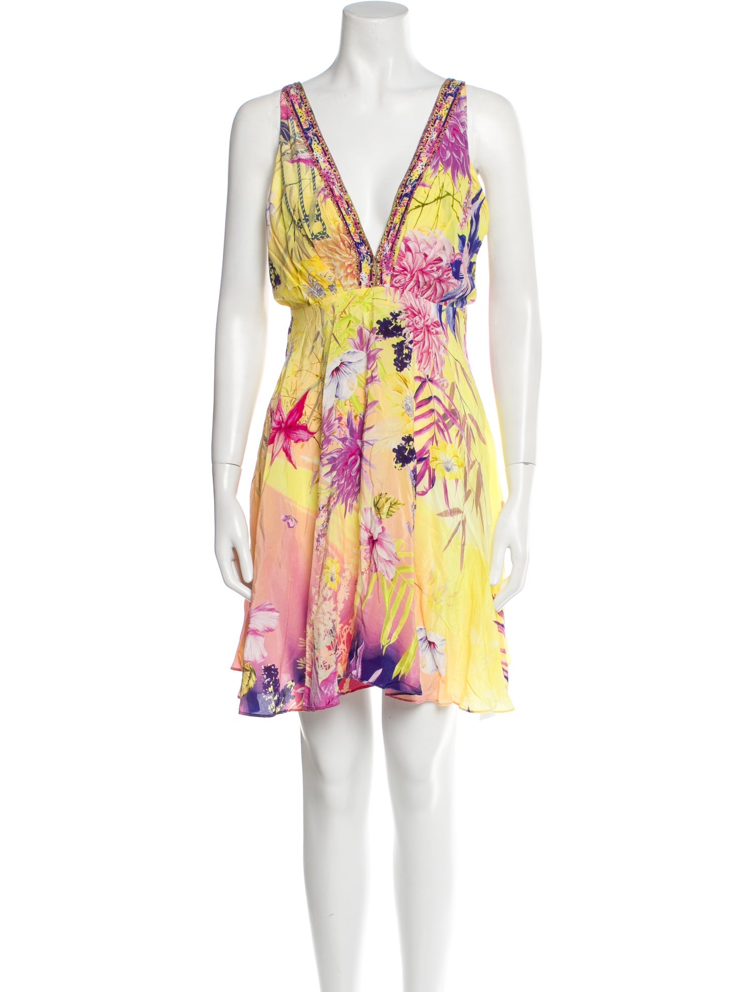 Camilla Silk Mini Dress