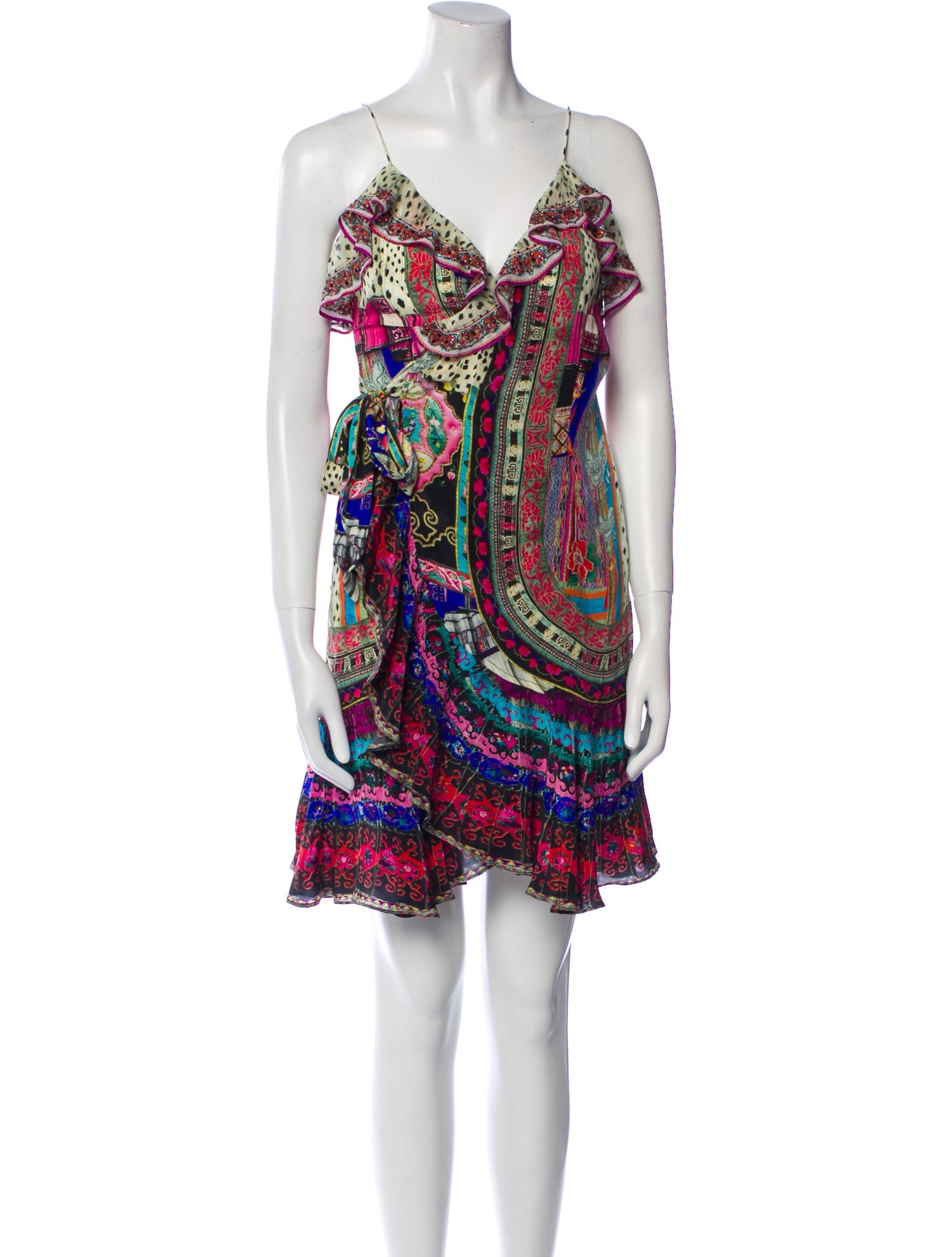 Camilla Silk Mini Dress w/ Tags