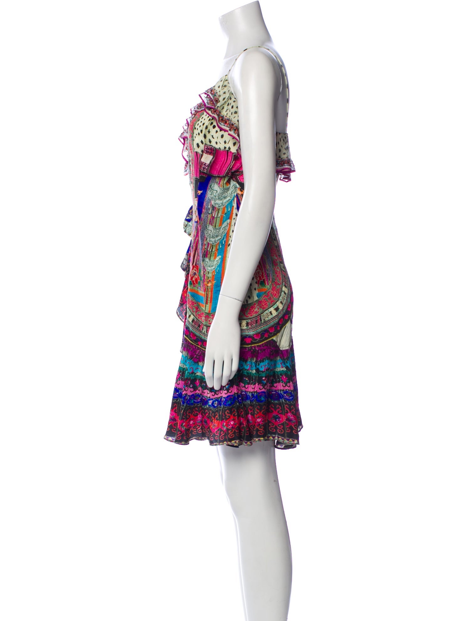 Camilla Silk Mini Dress w/ Tags