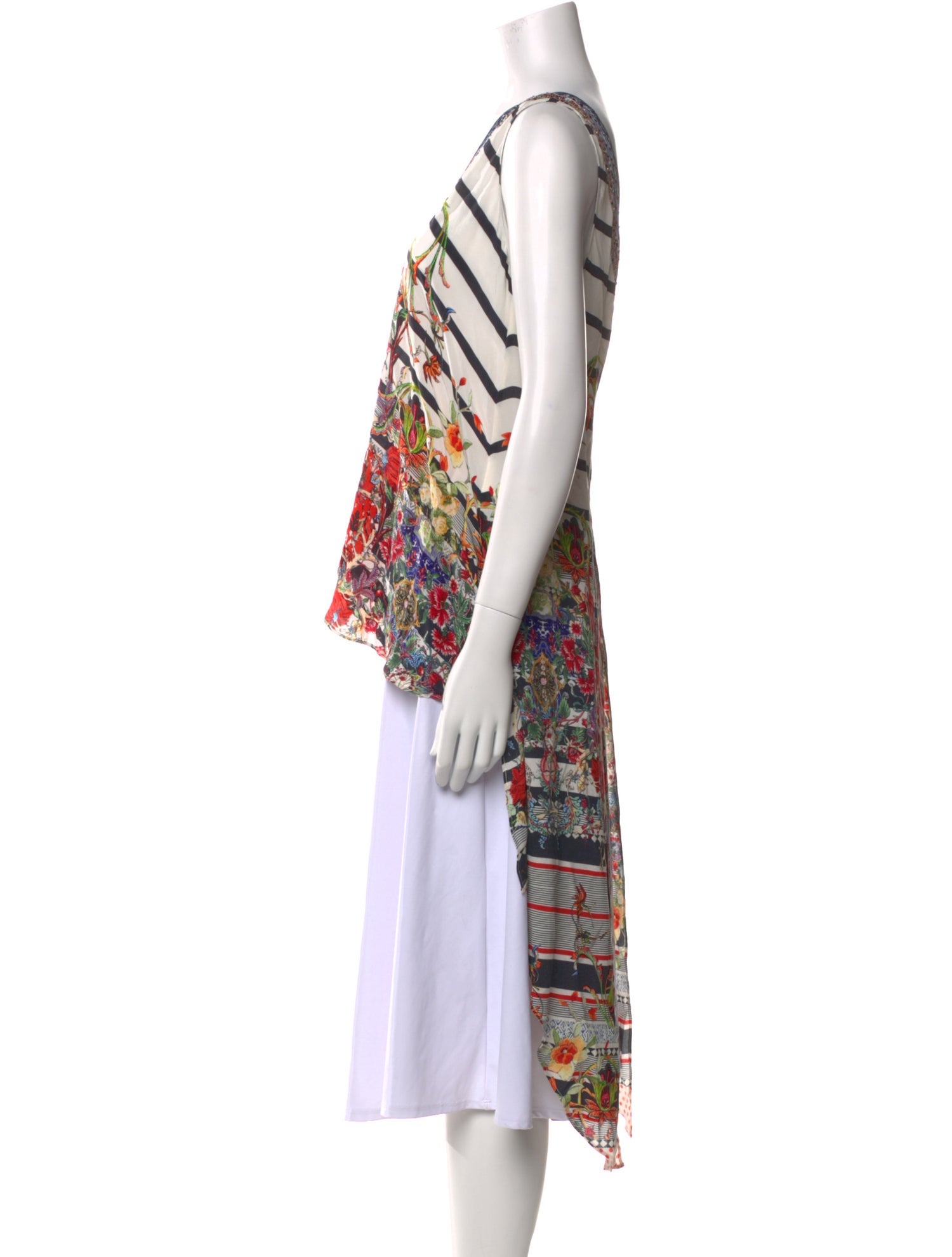 Camilla Silk Printed Tunic