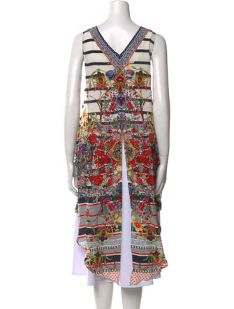 Camilla Silk Printed Tunic