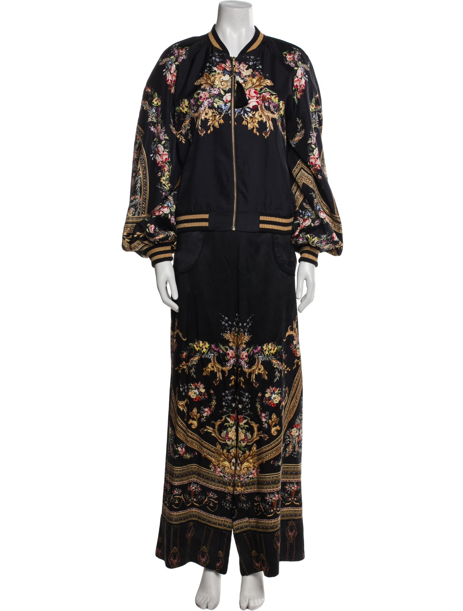 Camilla Silk Printed Pant Set