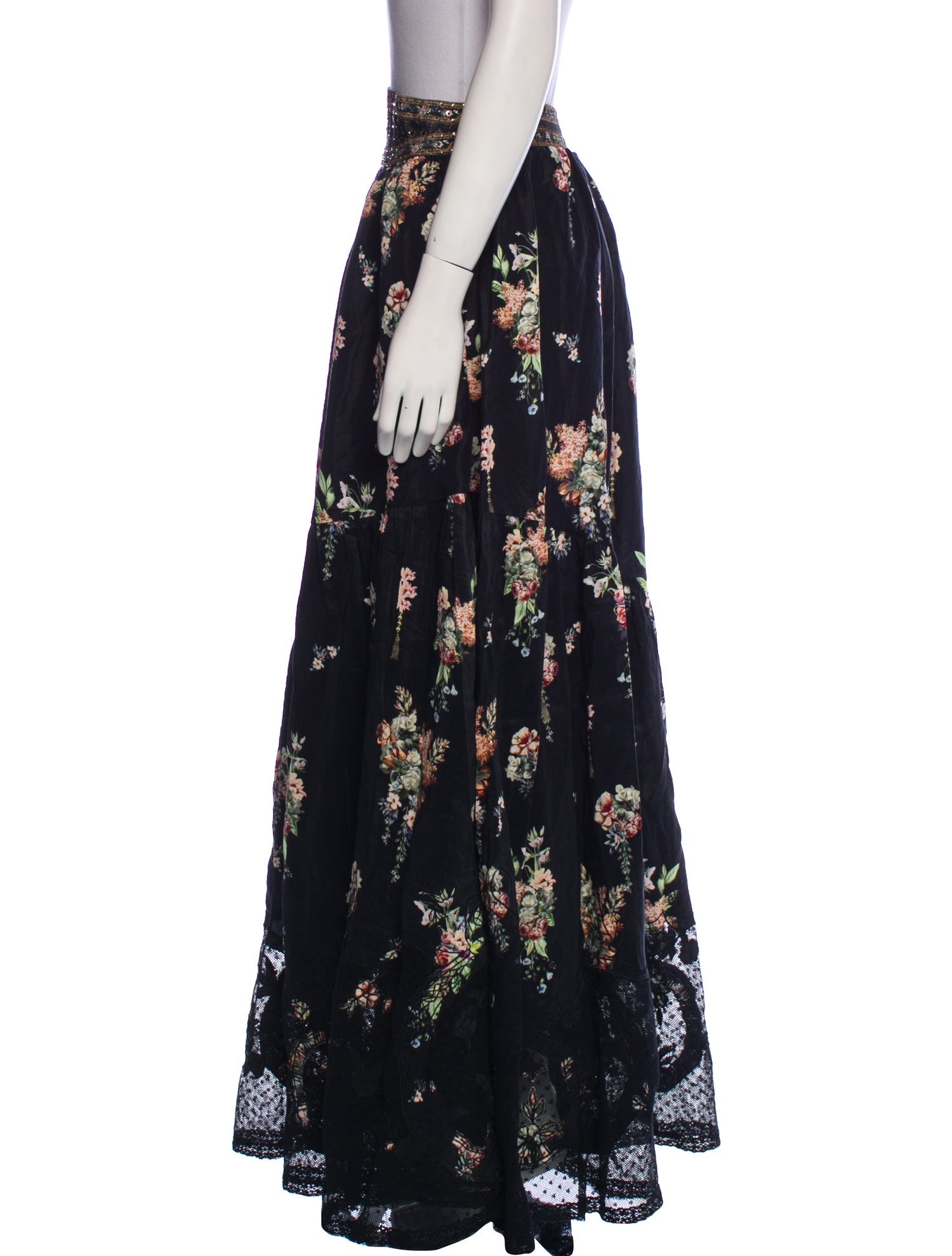 Camilla Linen Long Skirt w/ Tags