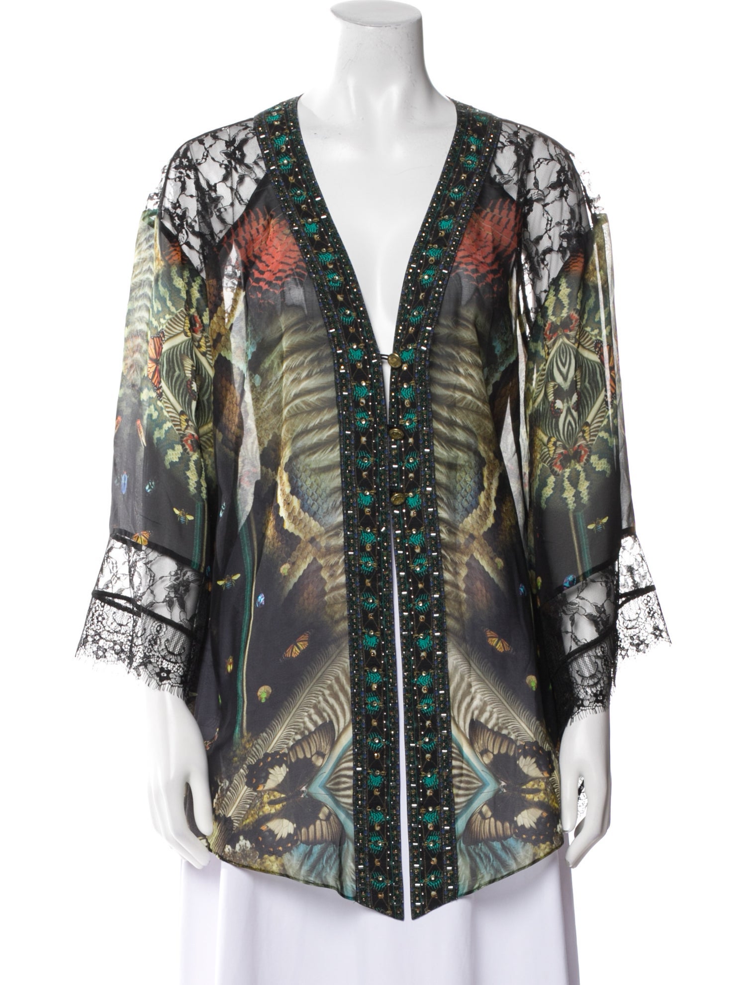 Camilla Silk Printed Tunic