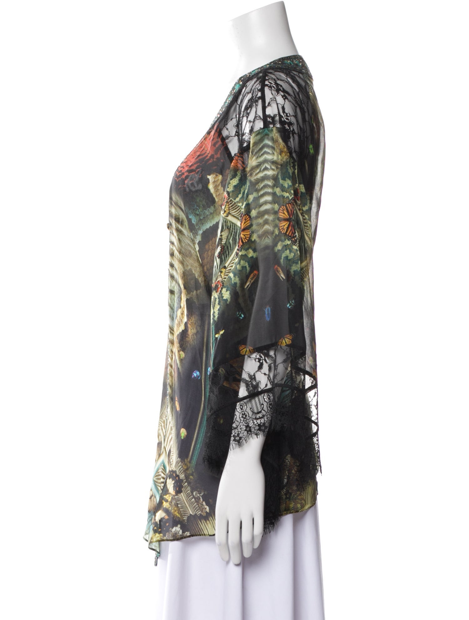 Camilla Silk Printed Tunic
