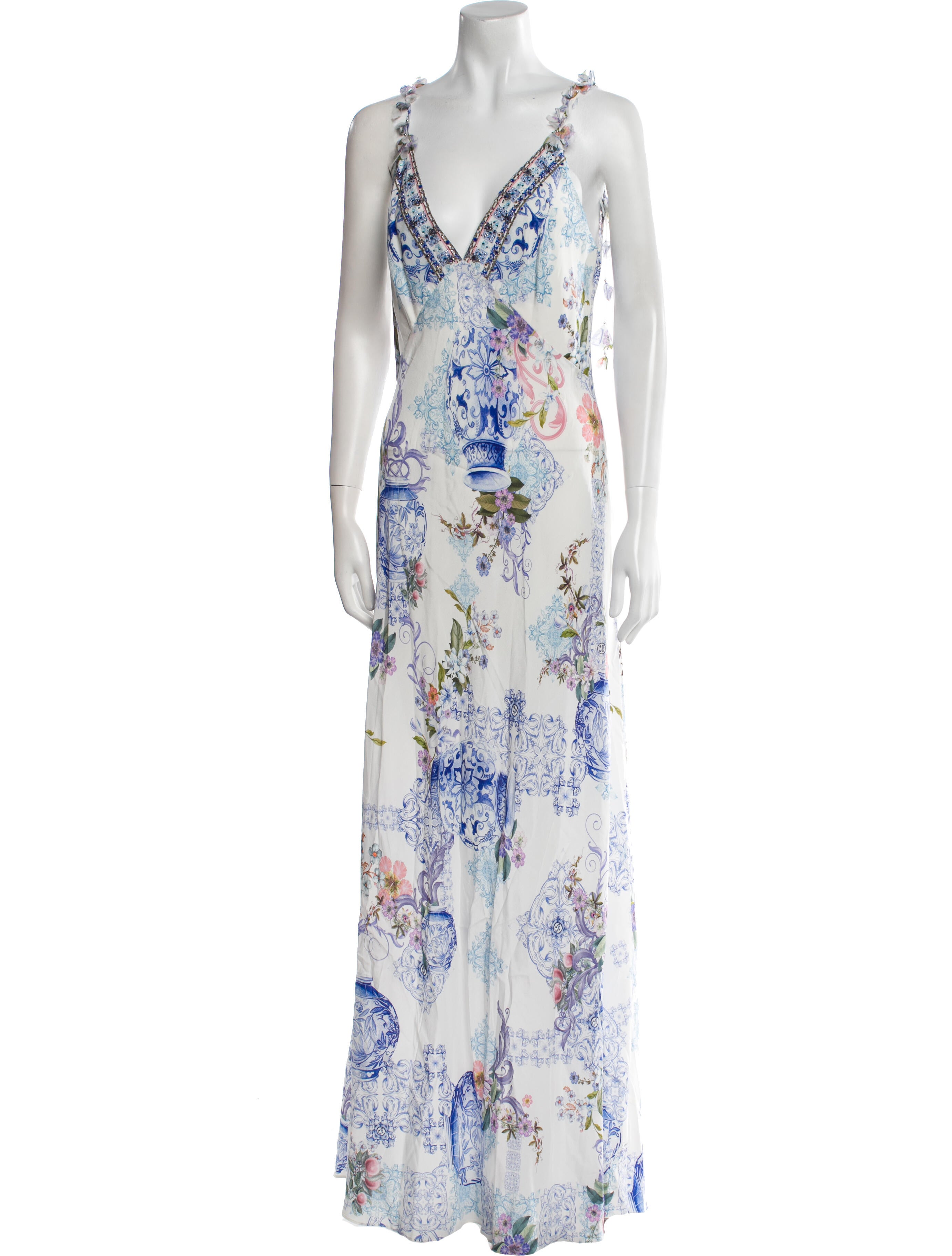 Camilla Silk Long Dress