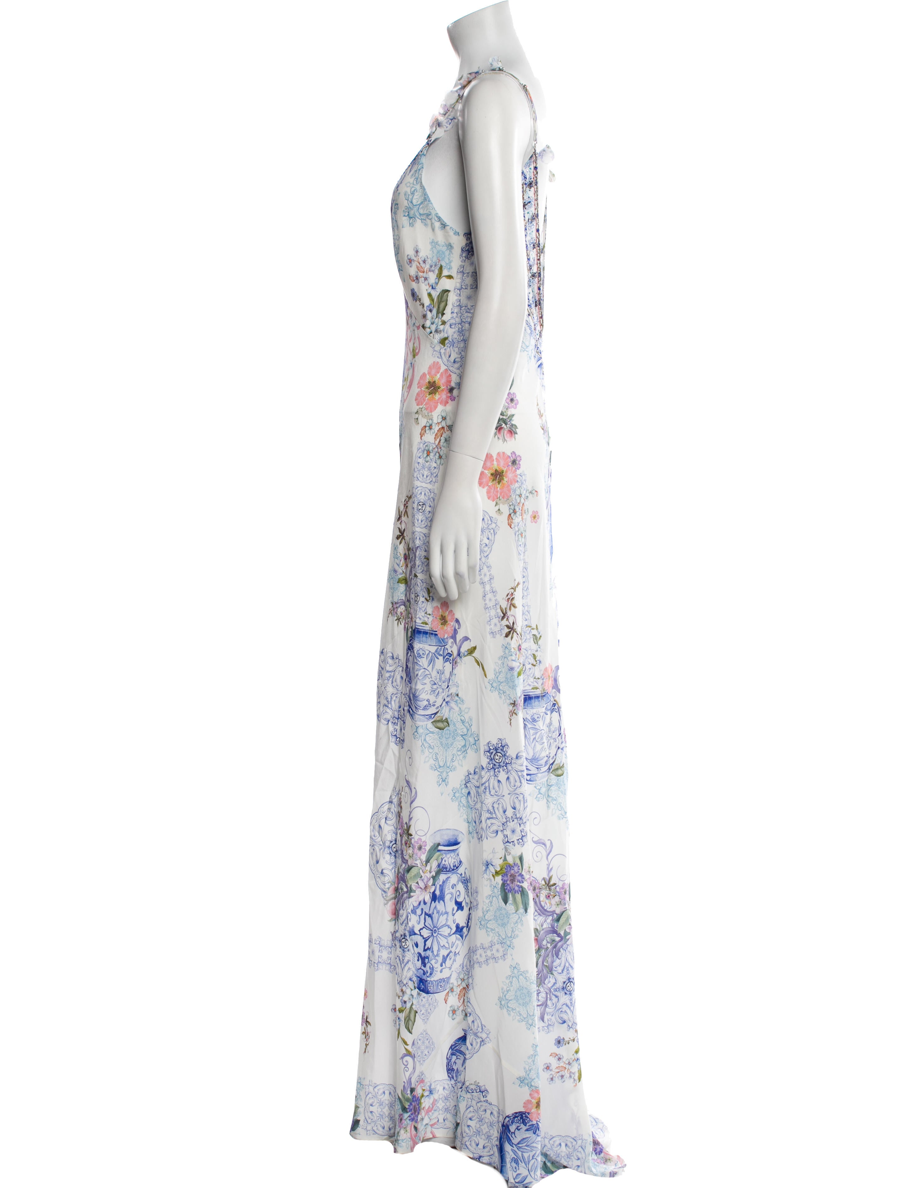 Camilla Silk Long Dress