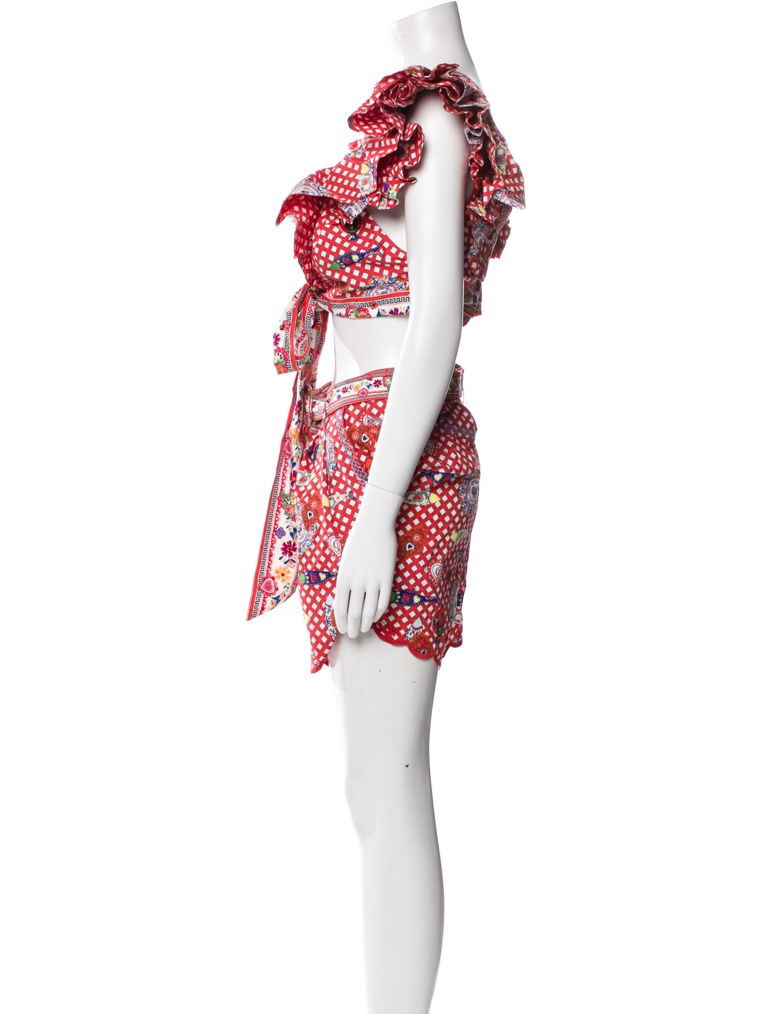 Camilla Floral Print Short Set w/ Tags