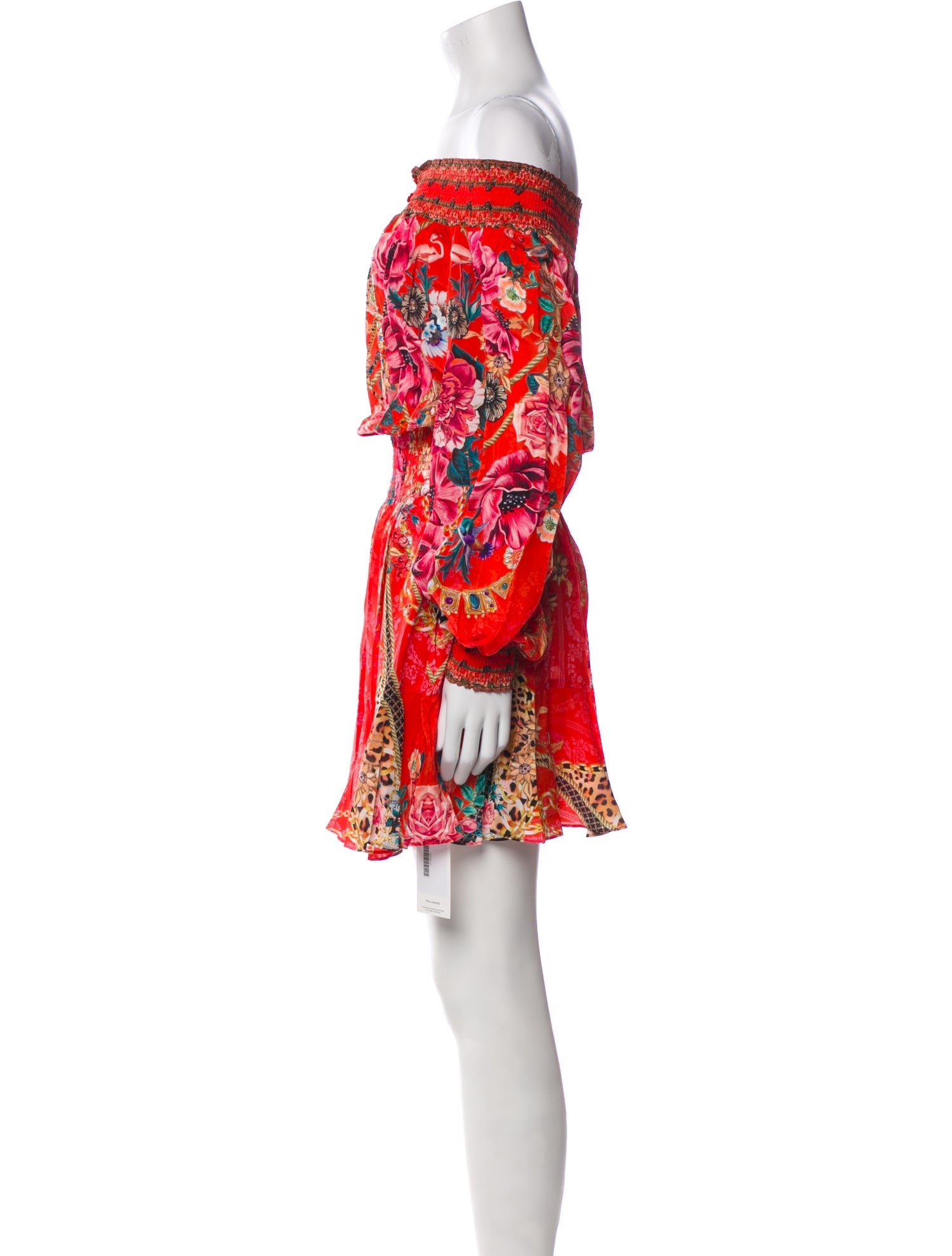 Camilla Silk Mini Dress w/ Tags