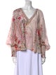 Camilla Silk Floral Print Blouse