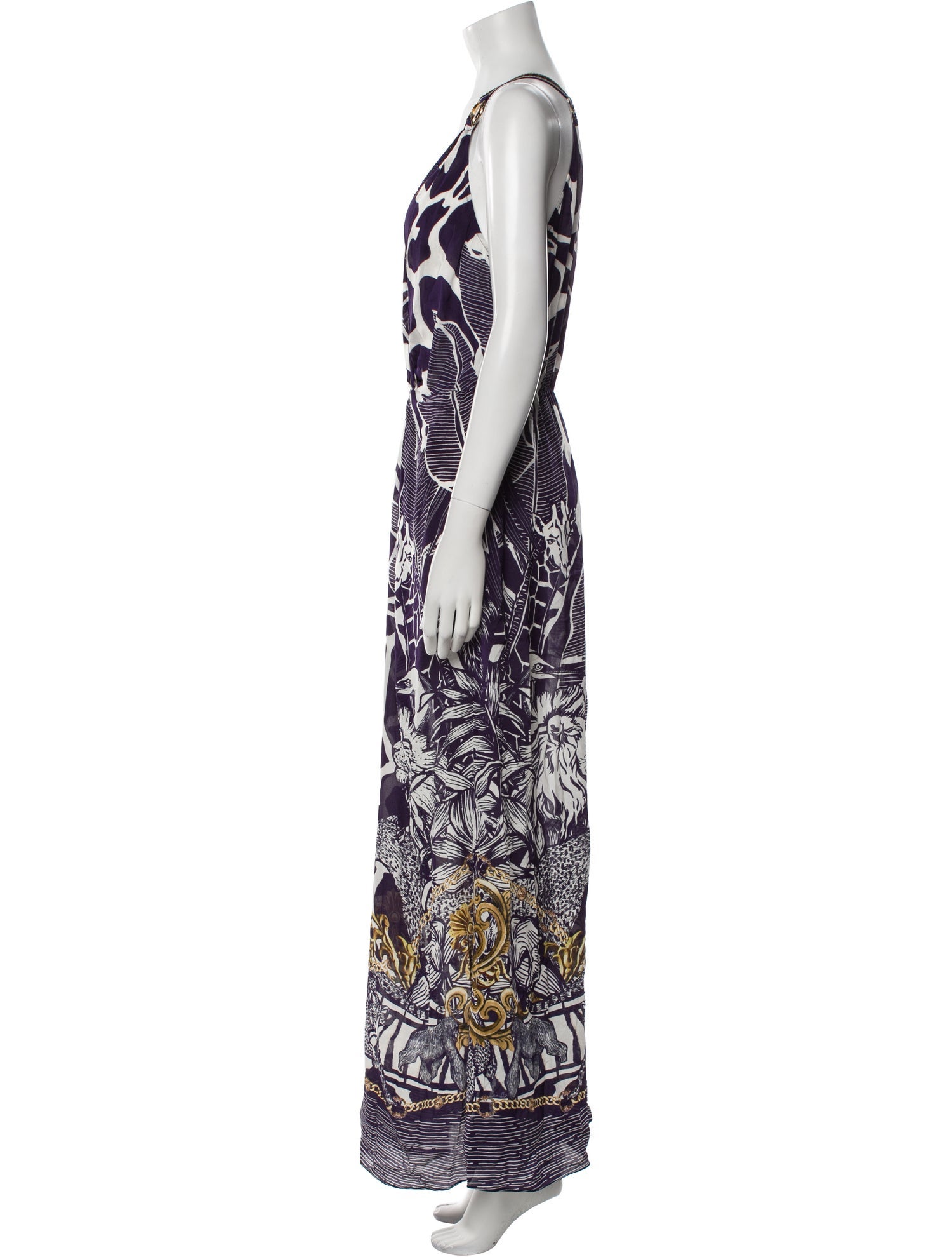 Camilla Silk Long Dress