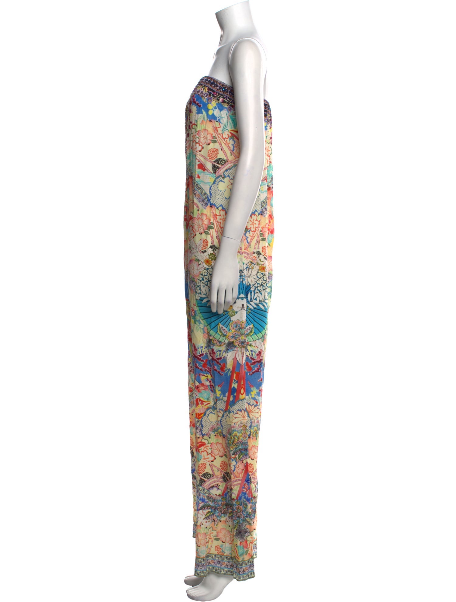 Camilla Silk Printed Jumpsuit