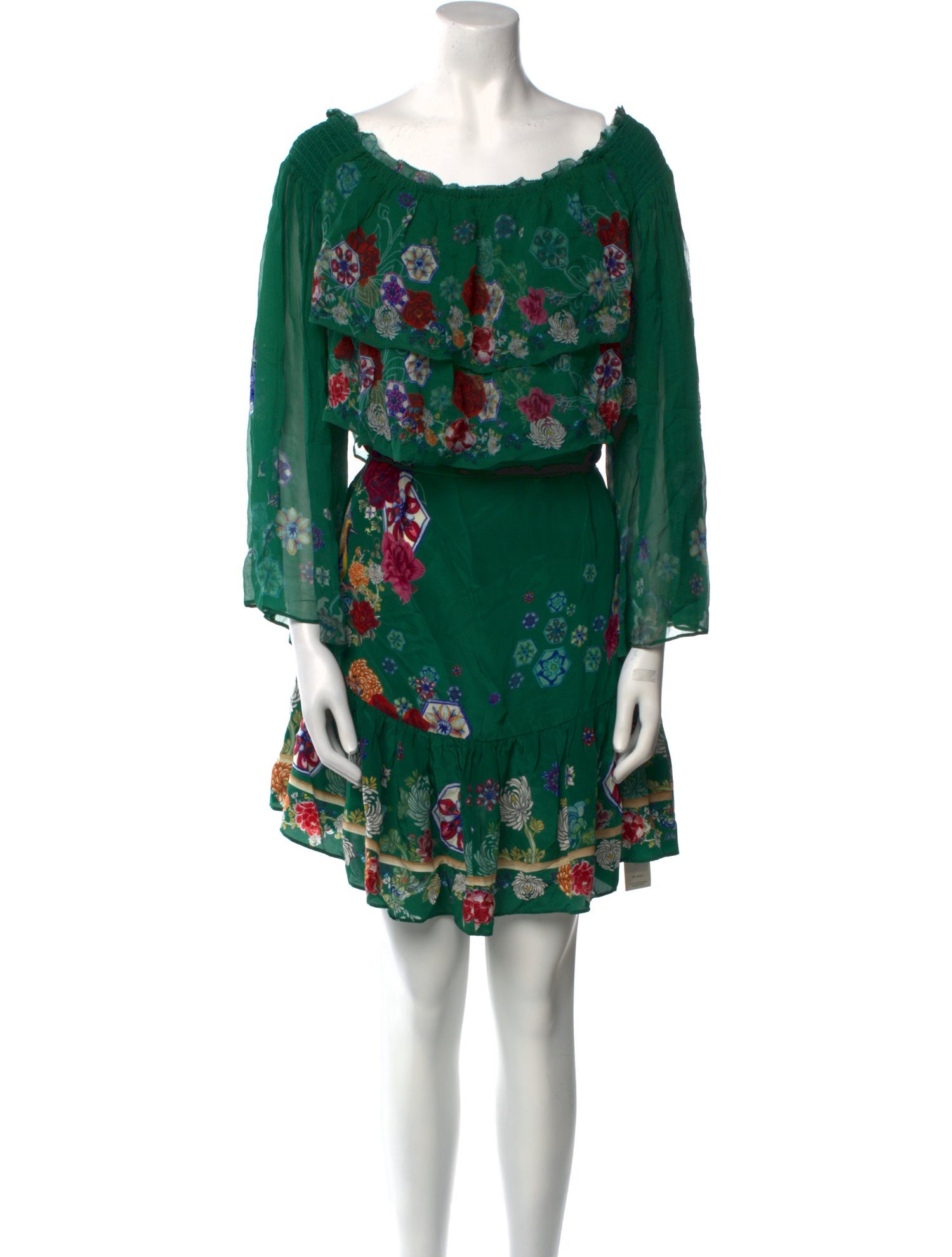 Camilla Silk Mini Dress