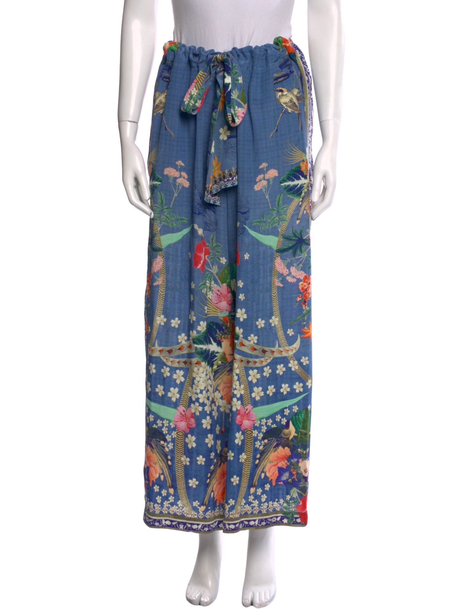 Camilla Silk Wide Leg Pants w/ Tags