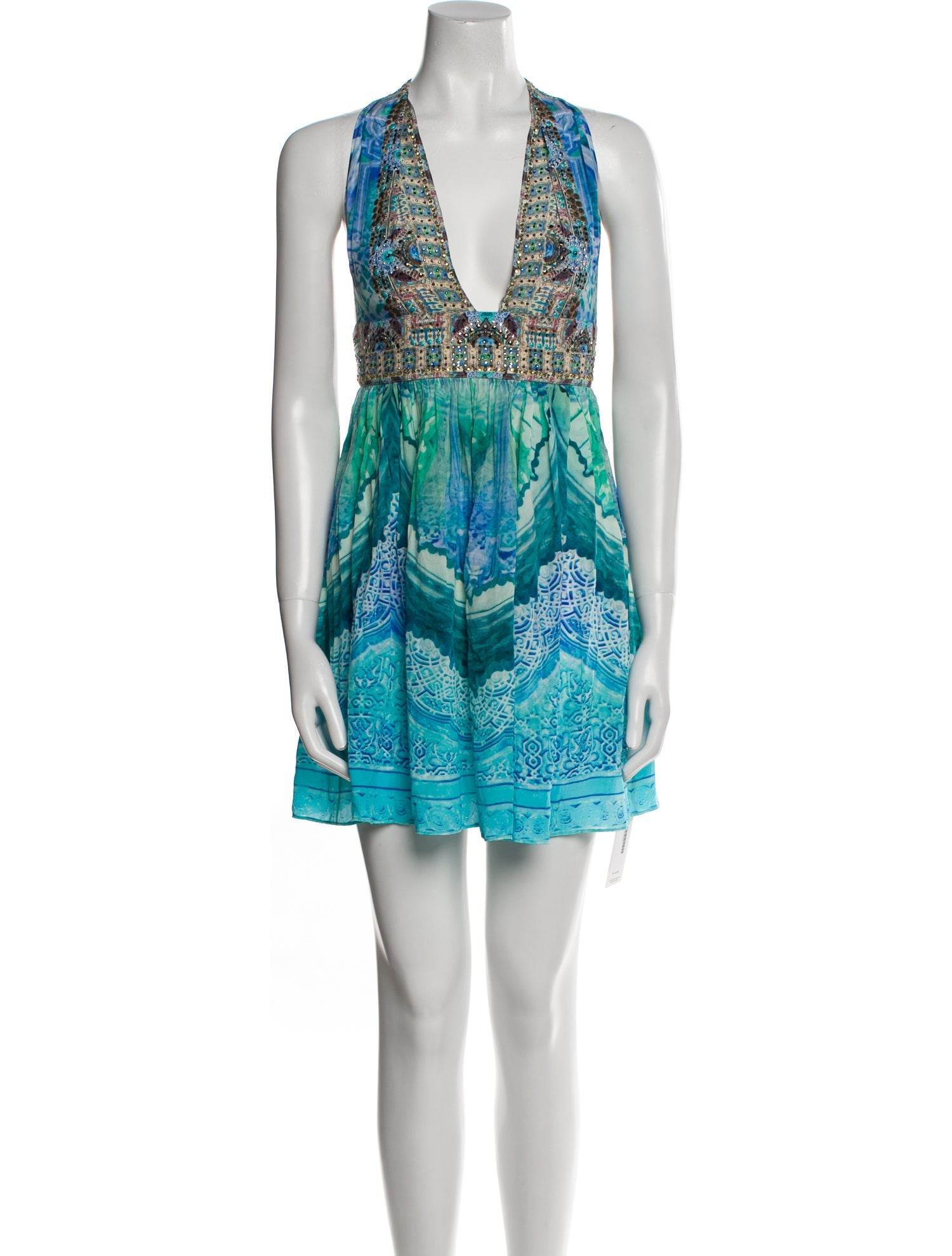 Camilla Silk Mini Dress