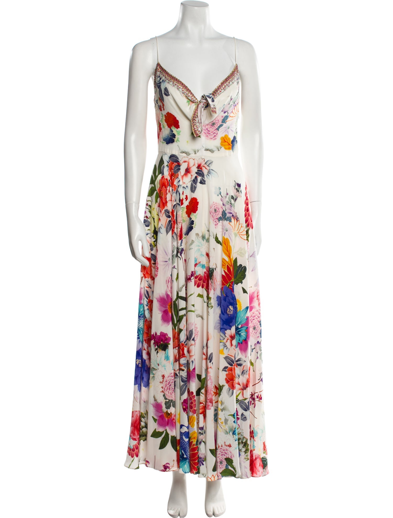 Camilla Floral Print Long Dress