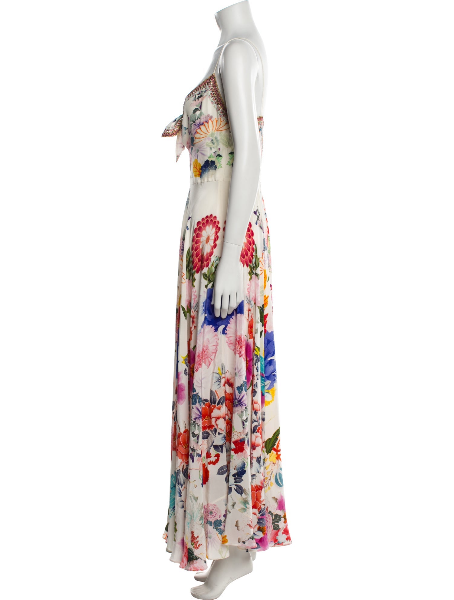 Camilla Floral Print Long Dress