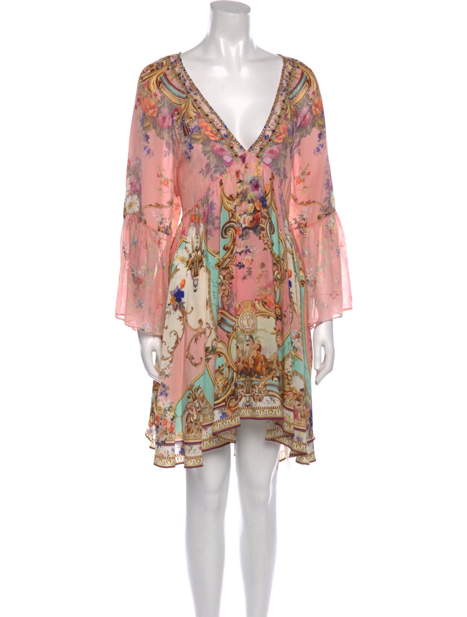 Camilla Silk Mini Dress