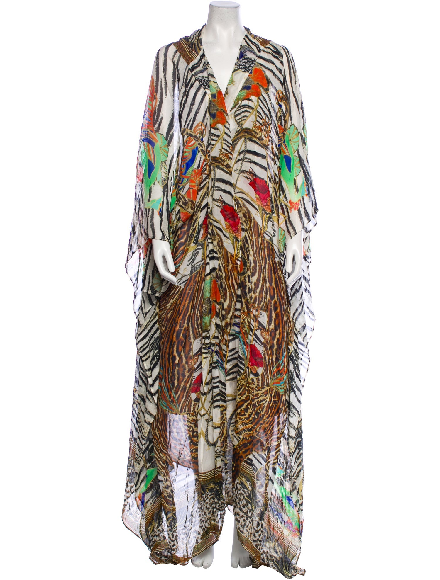 Camilla Silk Printed Sweater