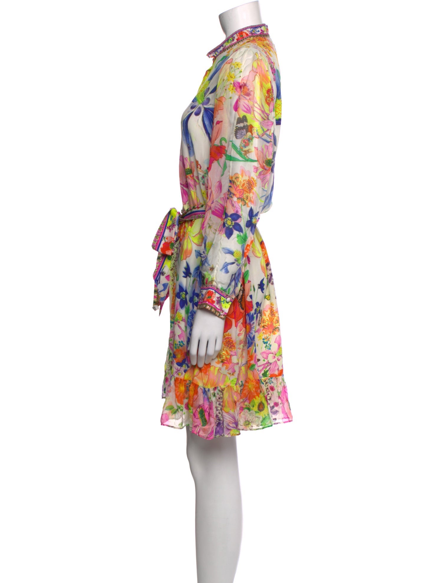 Camilla Silk Mini Dress