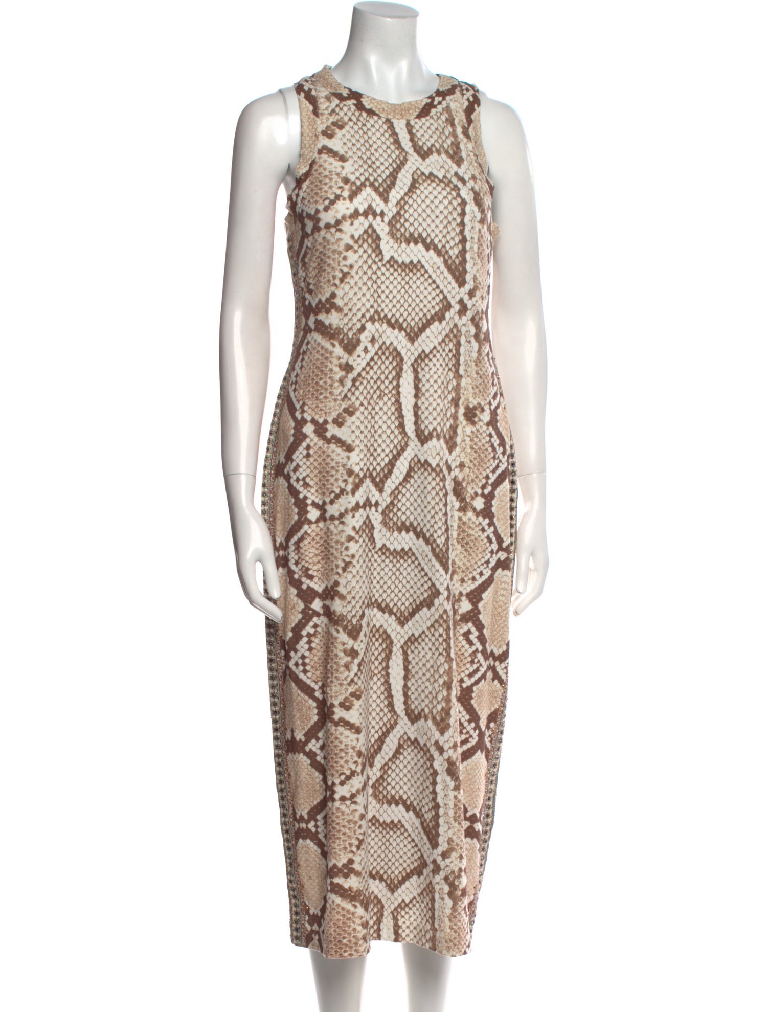 Camilla Animal Print Long Dress