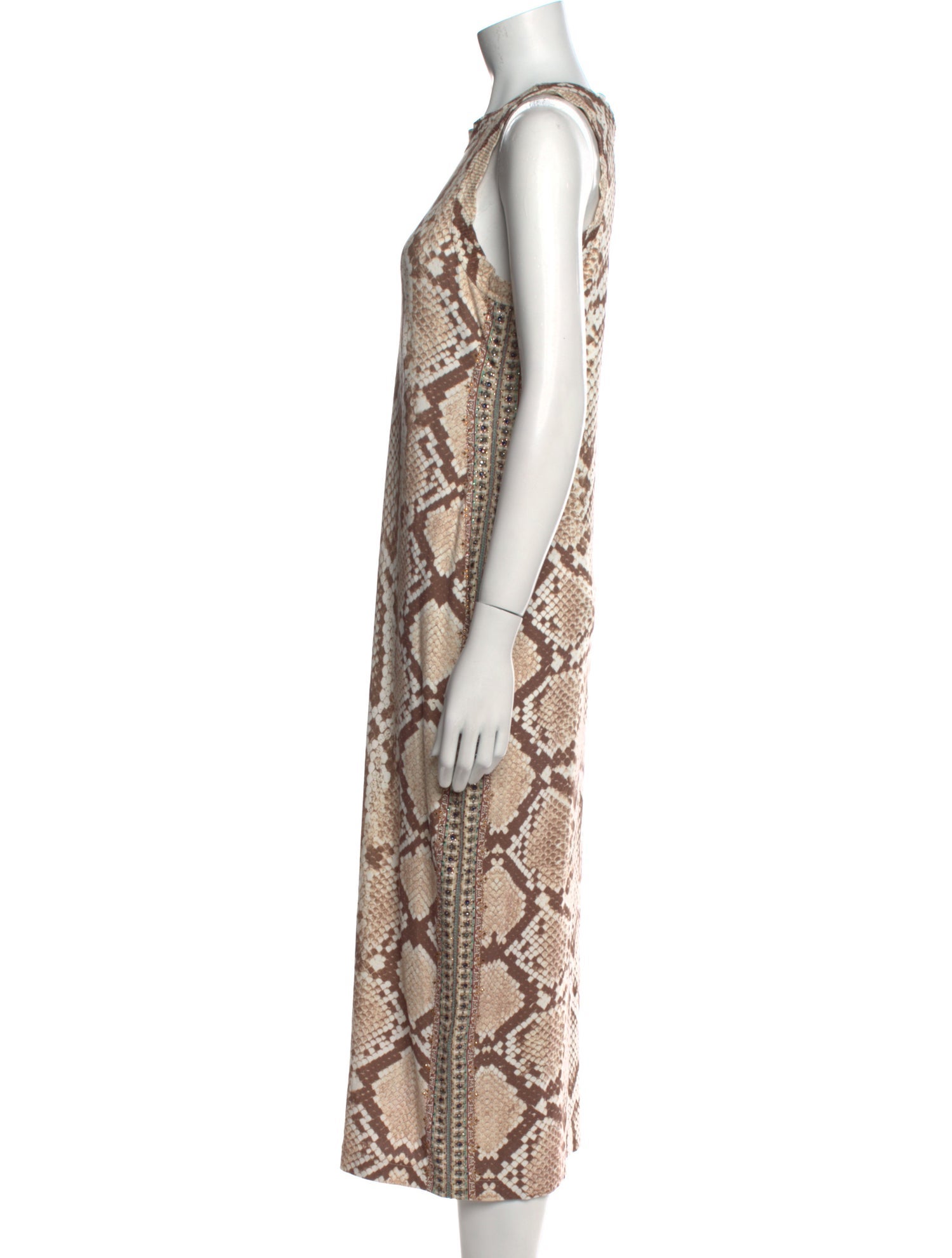 Camilla Animal Print Long Dress