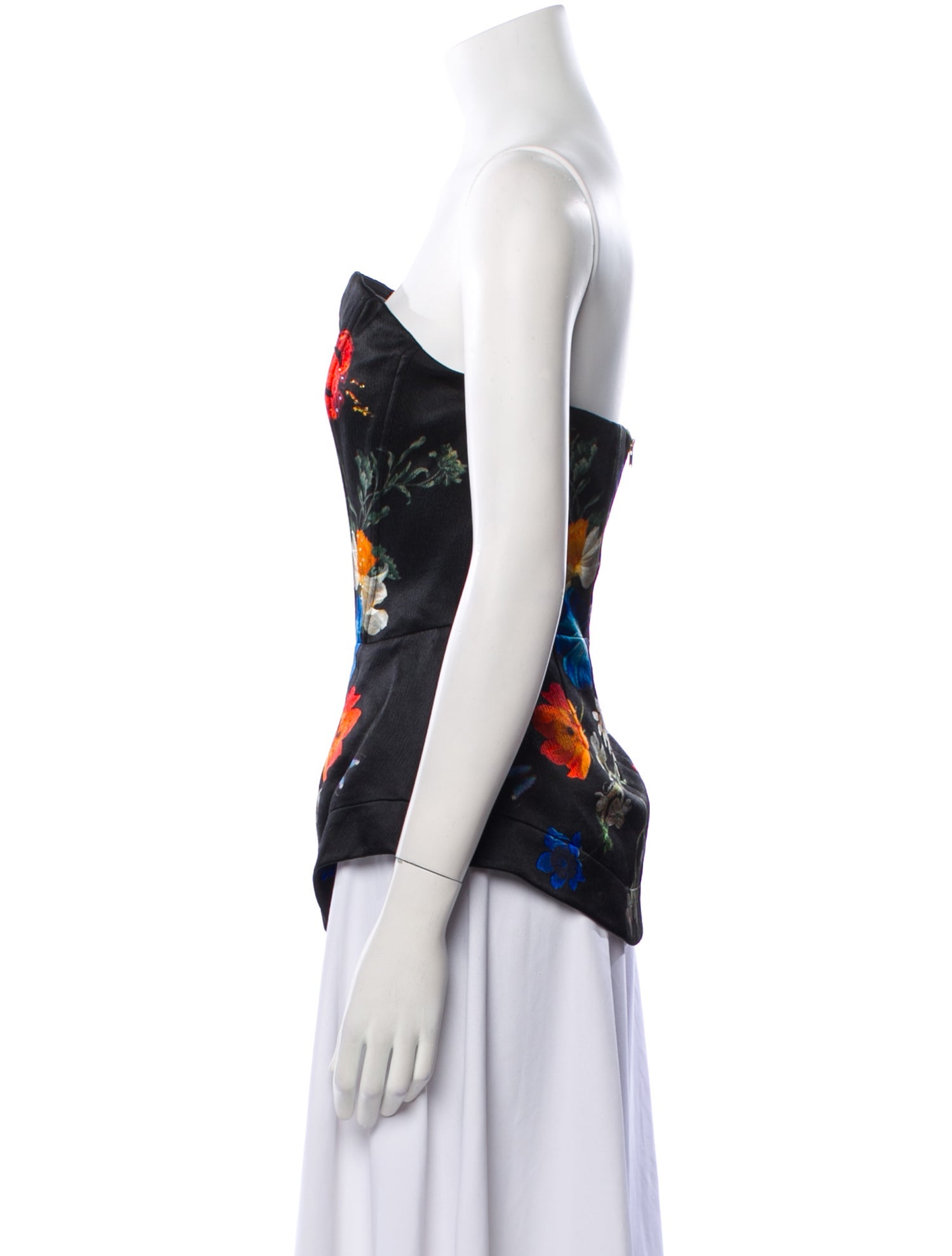 Camilla Floral Print Strapless Top w/ Tags