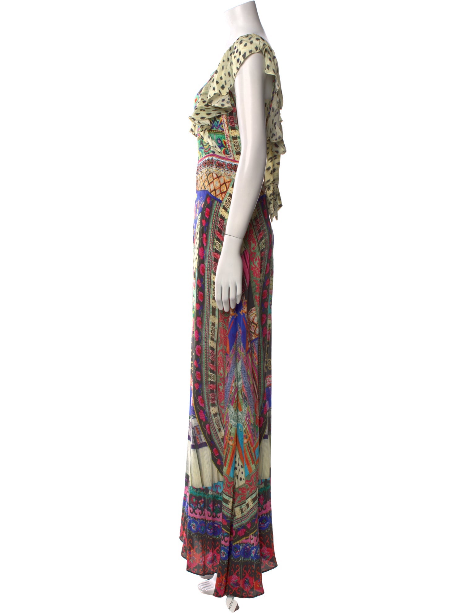 Camilla Silk Long Dress