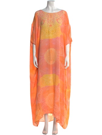 Camilla Silk Long Dress