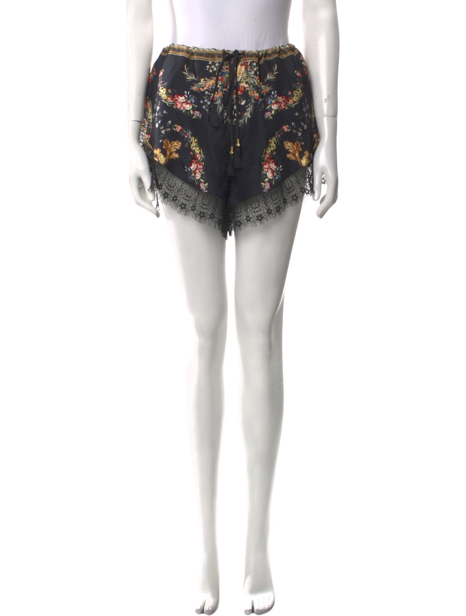 Camilla Silk Mini Shorts