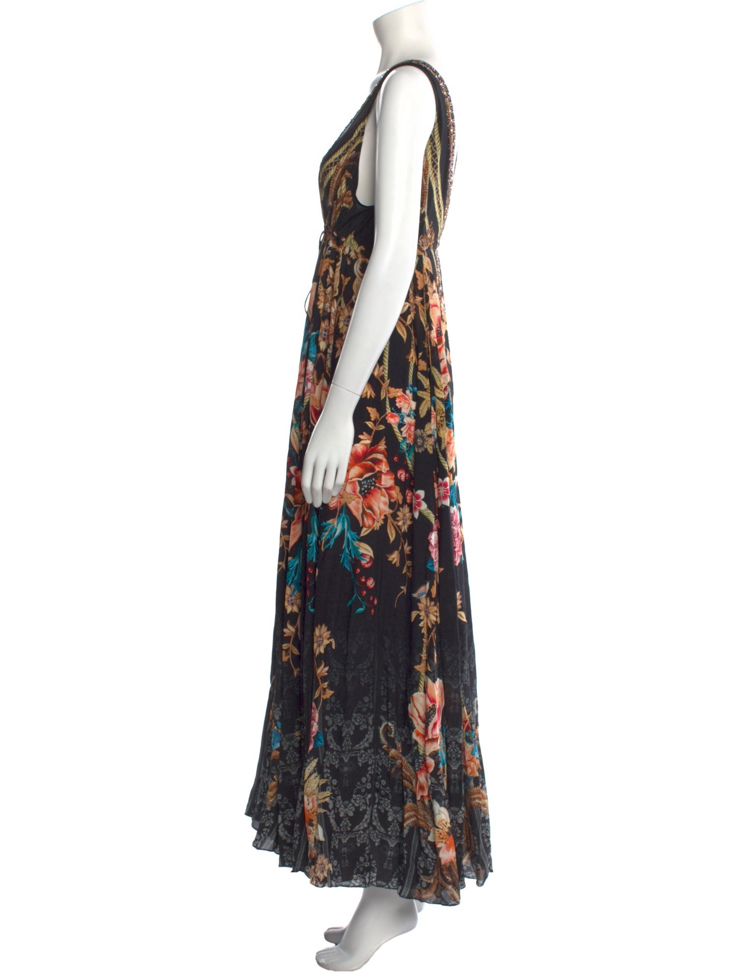 Camilla Printed Long Dress