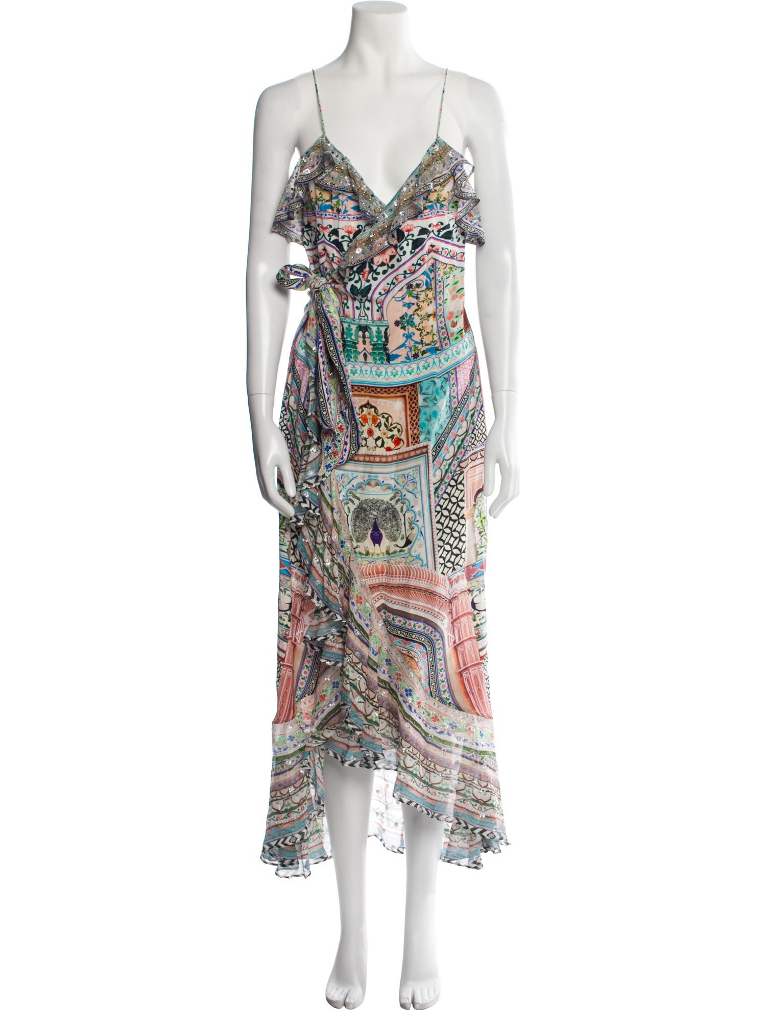 Camilla Silk Long Dress