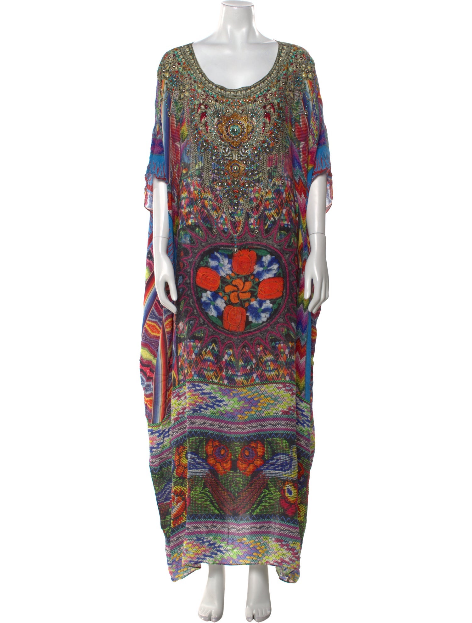 Camilla Silk Long Dress