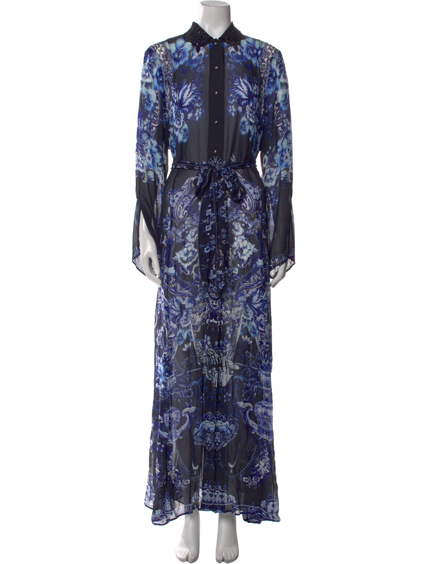 Camilla Silk Long Dress w/ Tags