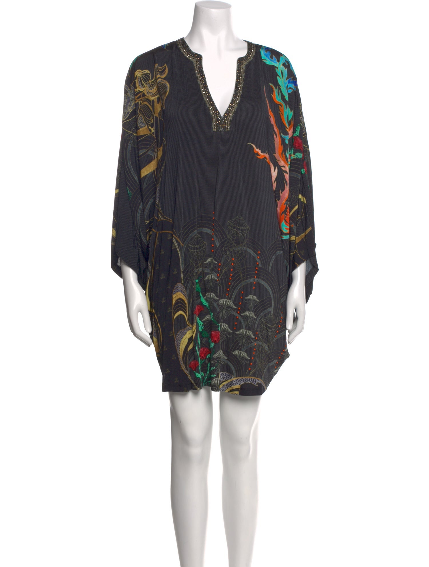 Camilla Silk Mini Dress w/ Tags