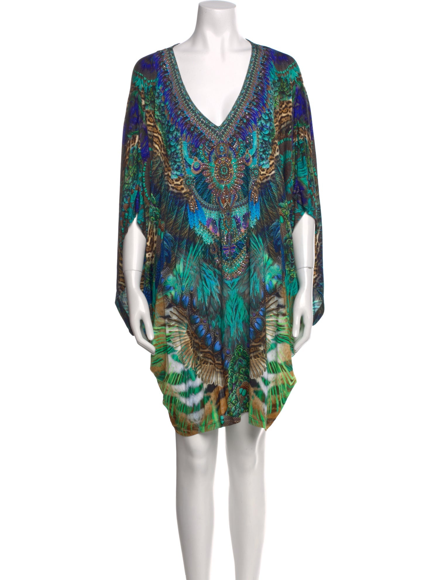 Camilla Printed Mini Dress w/ Tags