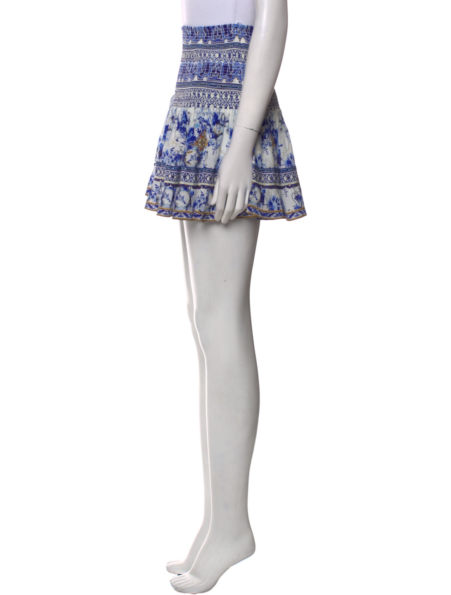 Camilla Silk Mini Skirt w/ Tags