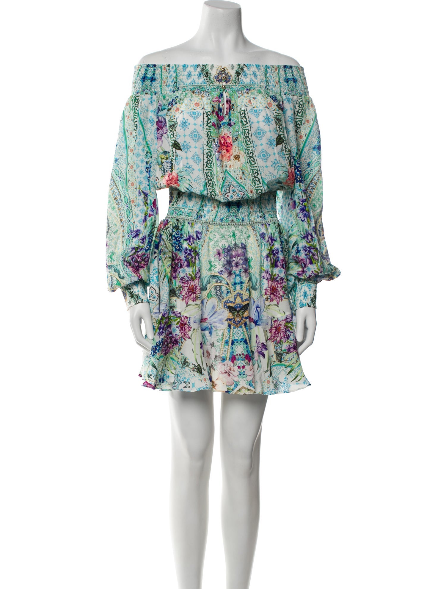 Camilla Silk Mini Dress