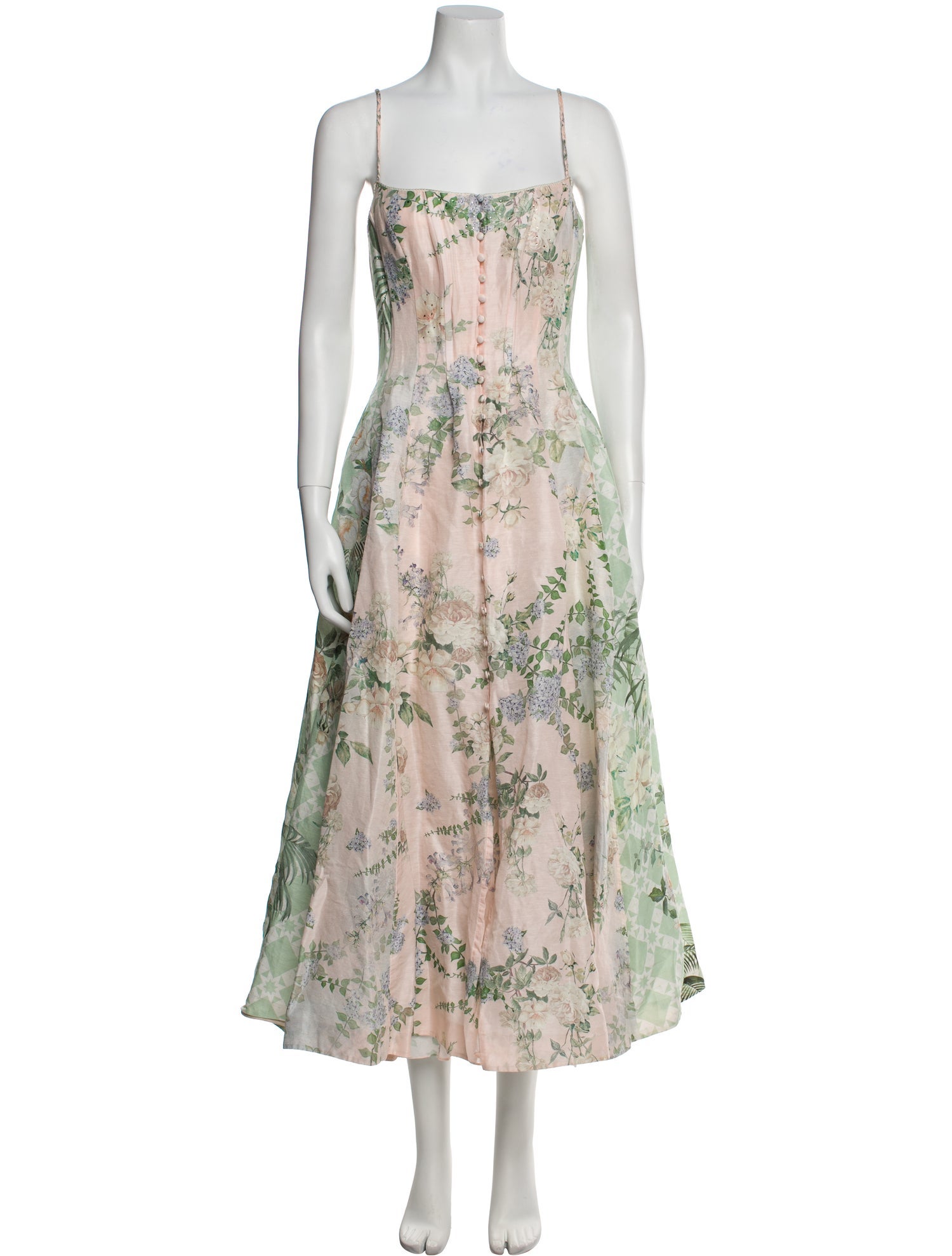 Camilla Linen Long Dress