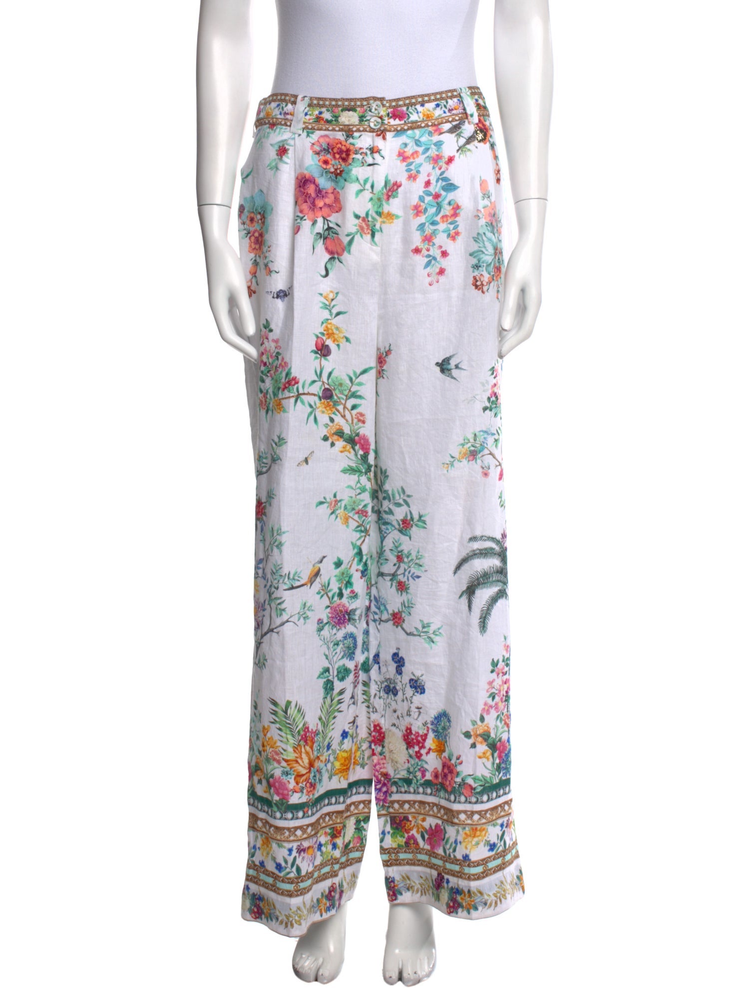Camilla Silk Wide Leg Pants