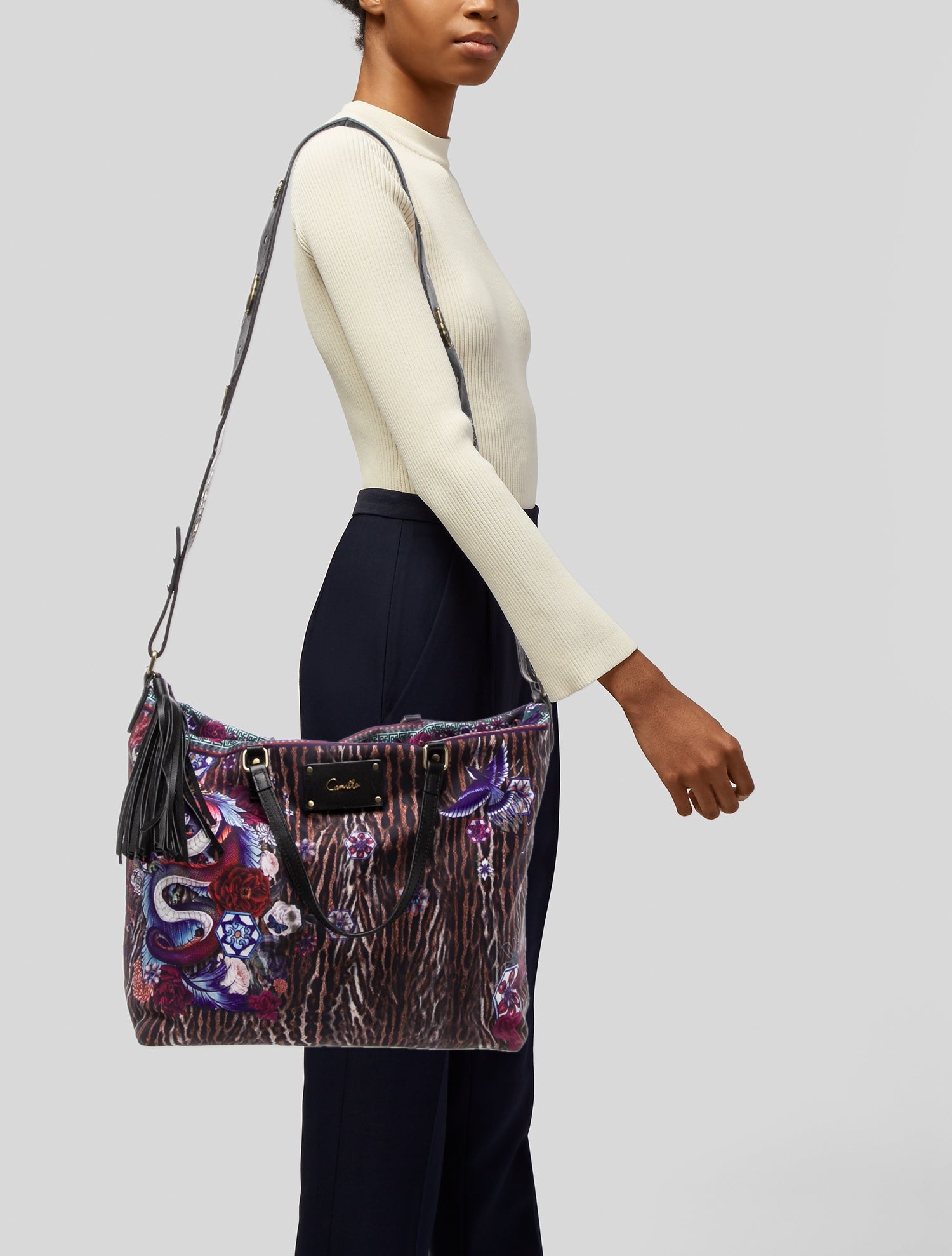 Camilla Nylon Crossbody Bag