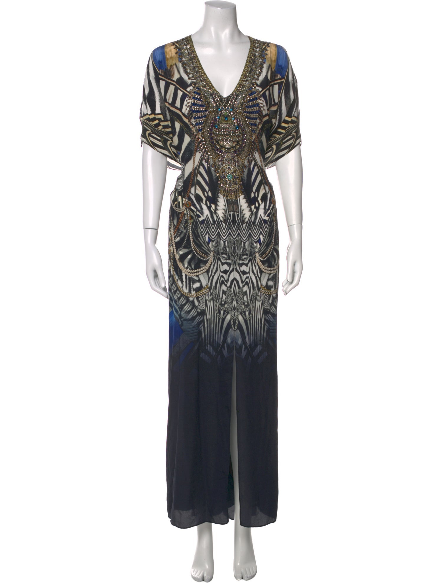 Camilla Silk Long Dress