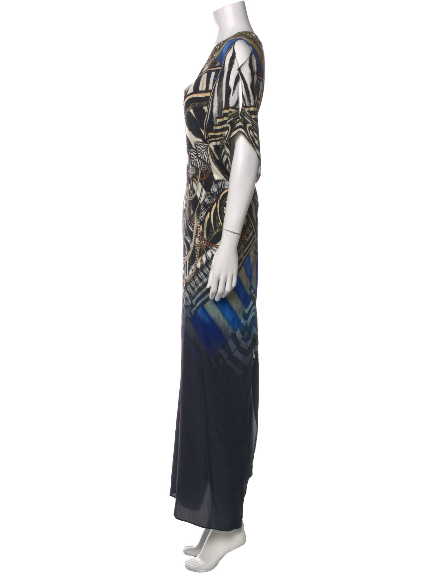 Camilla Silk Long Dress