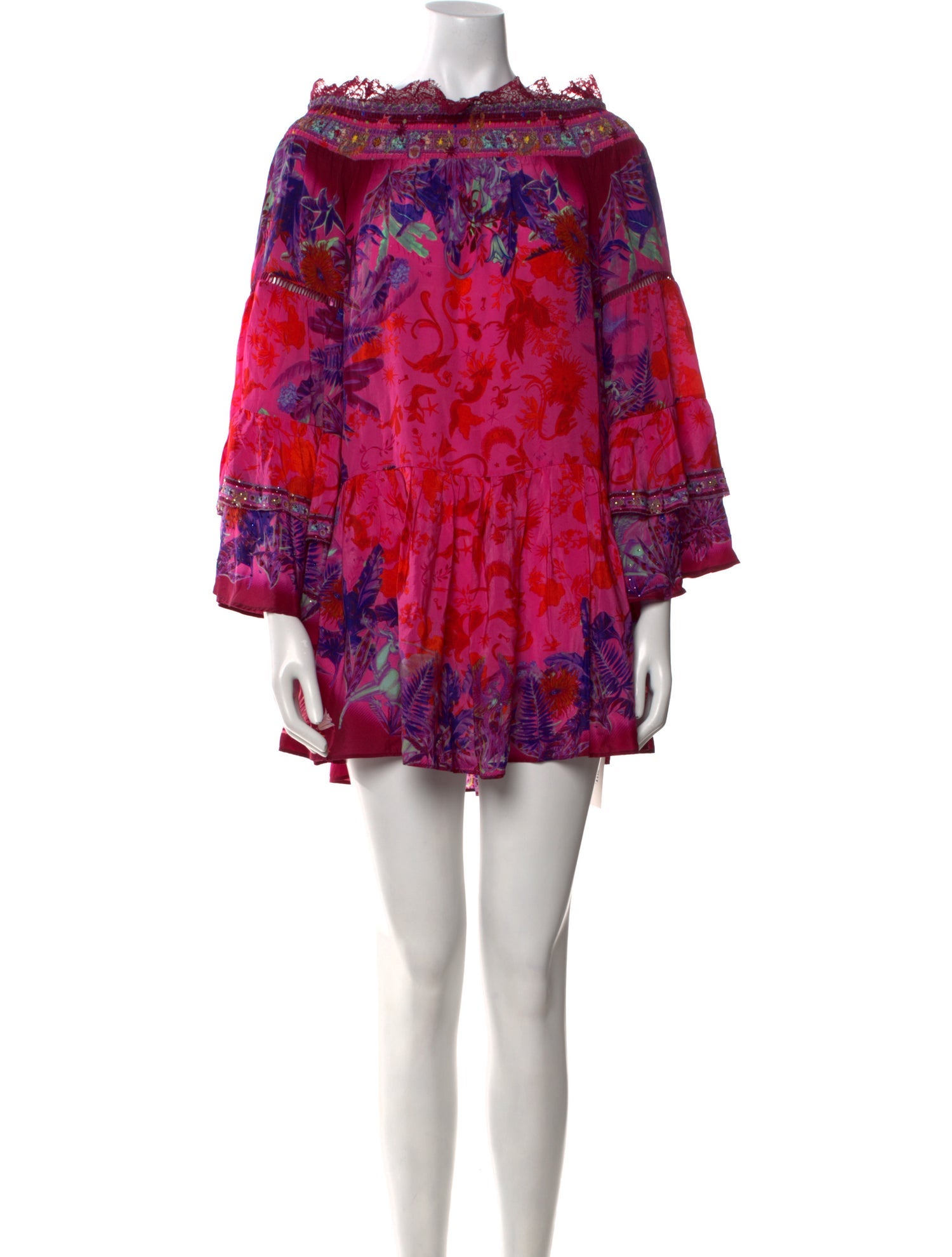 Camilla Silk Mini Dress