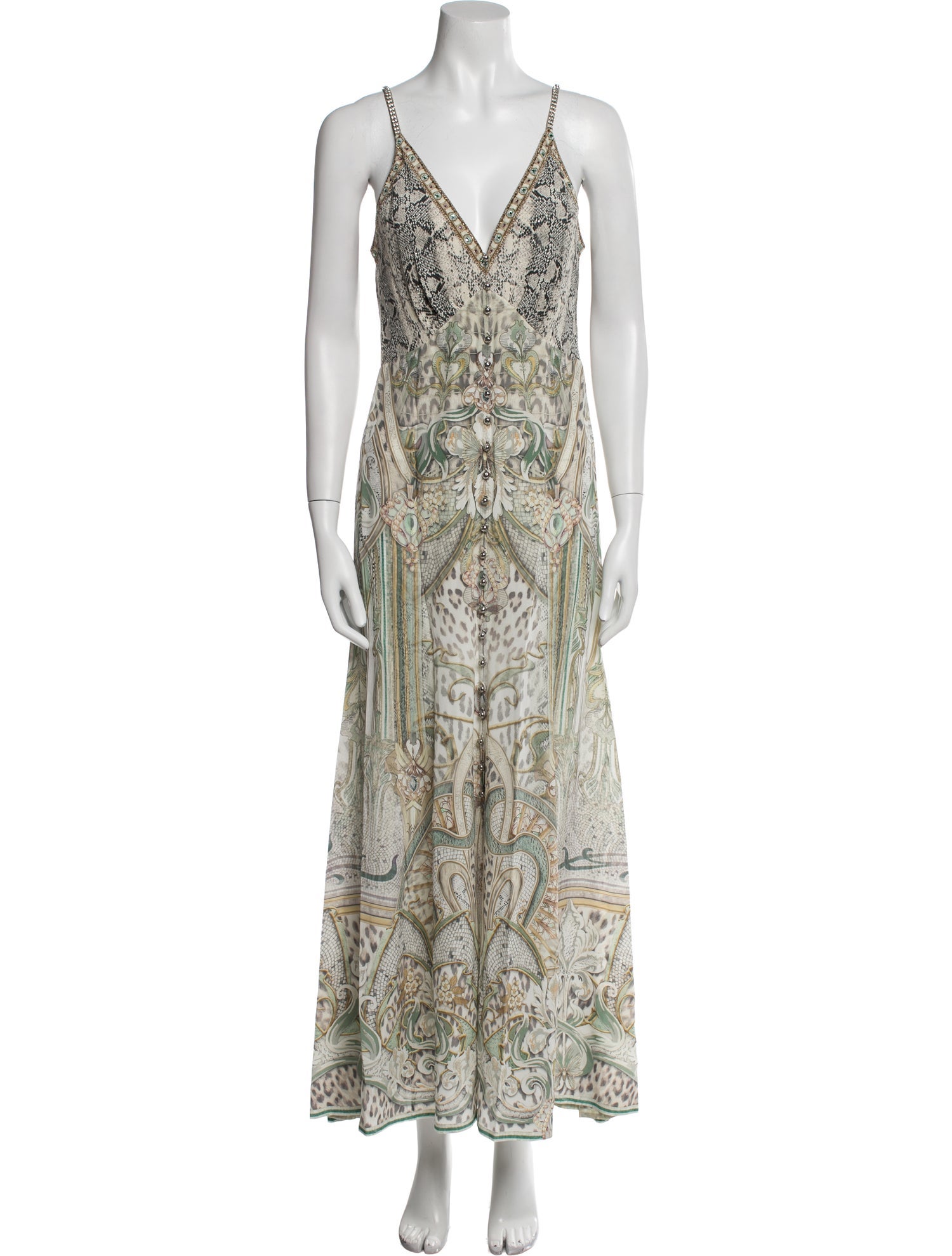 Camilla Printed Long Dress