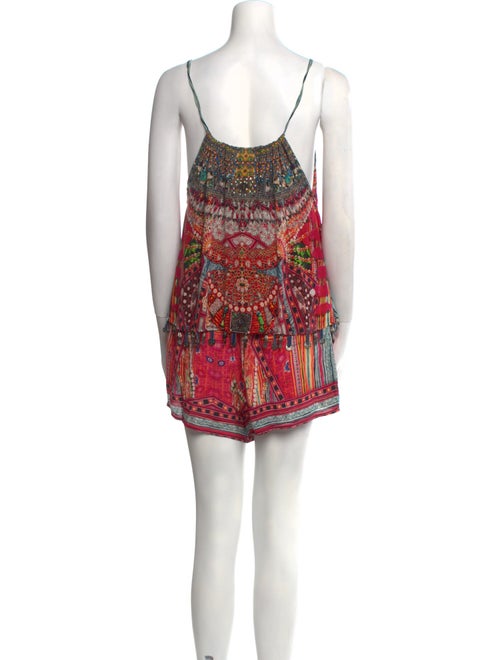 Camilla Silk Printed Romper