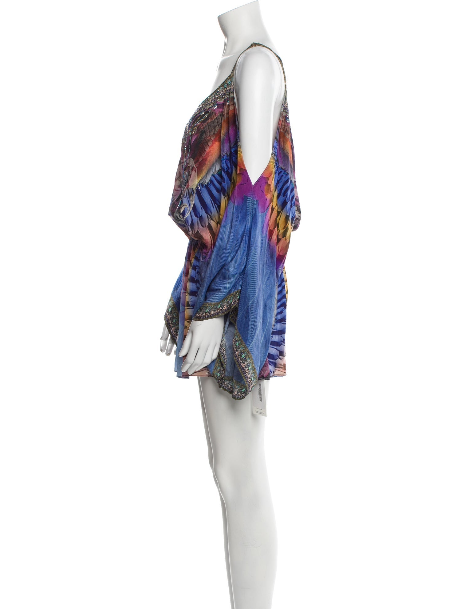 Camilla Silk Printed Romper