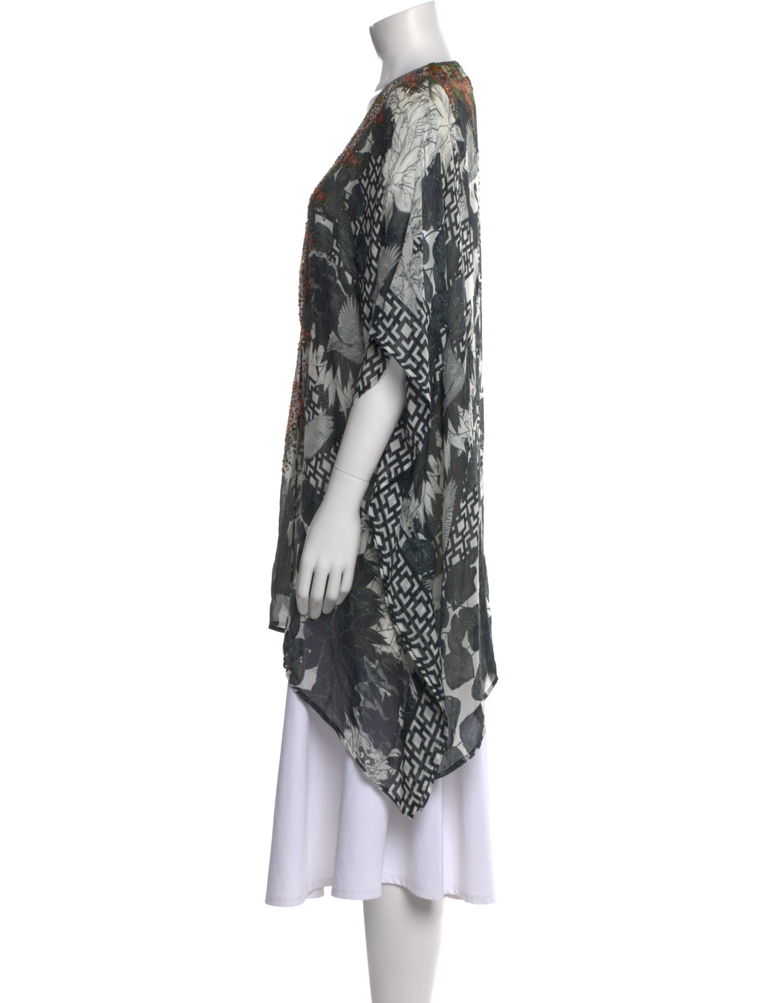Camilla Silk Printed Tunic