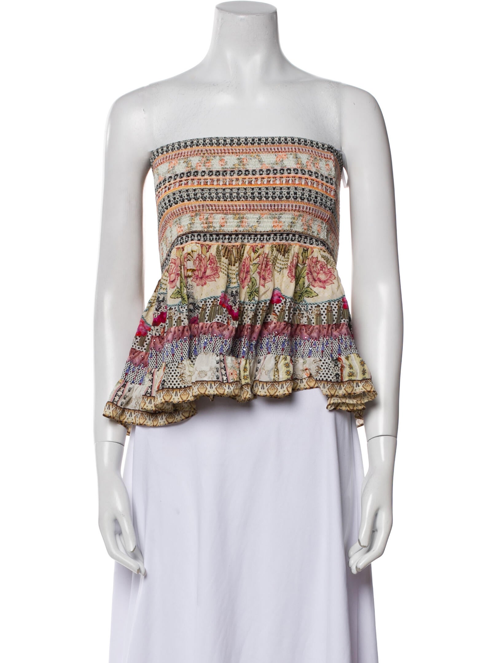 Camilla Silk Mini Skirt